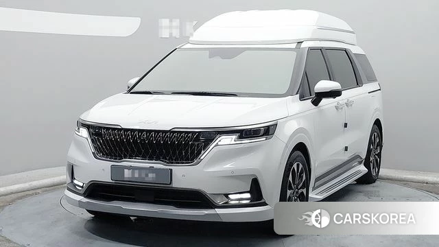 Kia Carnival 4th generation 2023 Белый из Кореи