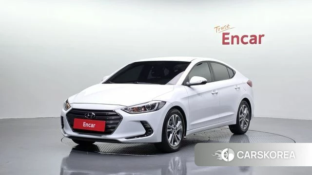 Hyundai Avante AD 2018 Белый из Кореи