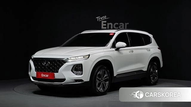 Hyundai Santa Fe TM 2019 Белый из Кореи