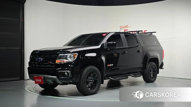 Chevrolet (GM Daewoo) Real New Colorado 2021 Черный из Кореи