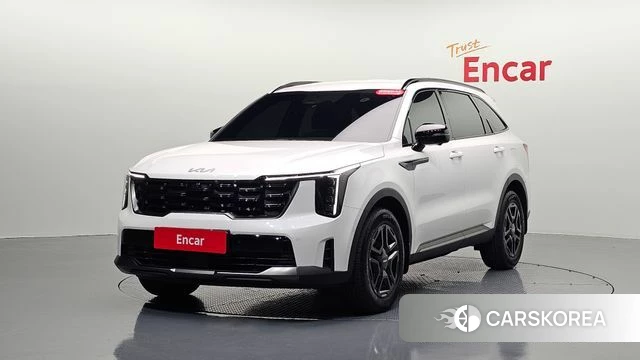 Kia The New Sorento 4th Generation 2024 Белый из Кореи