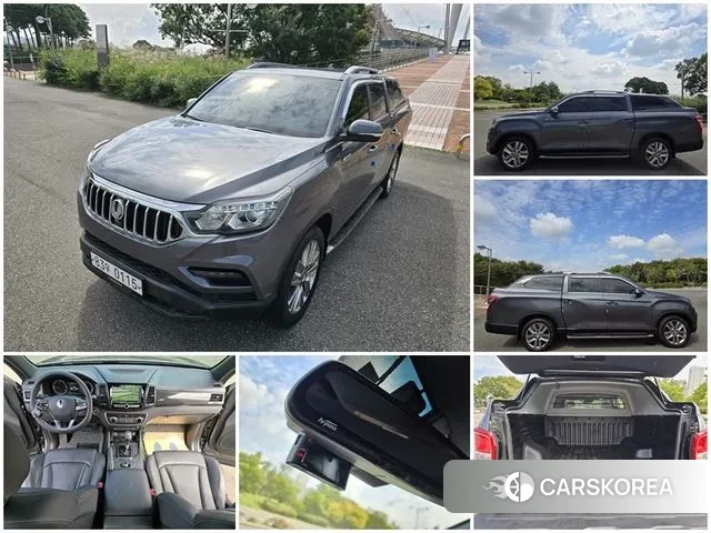 Ssangyong Rexton Sports Cannes 2020 Серый из Кореи