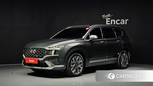 Hyundai The New Santa Fe 2020 Серый из Кореи