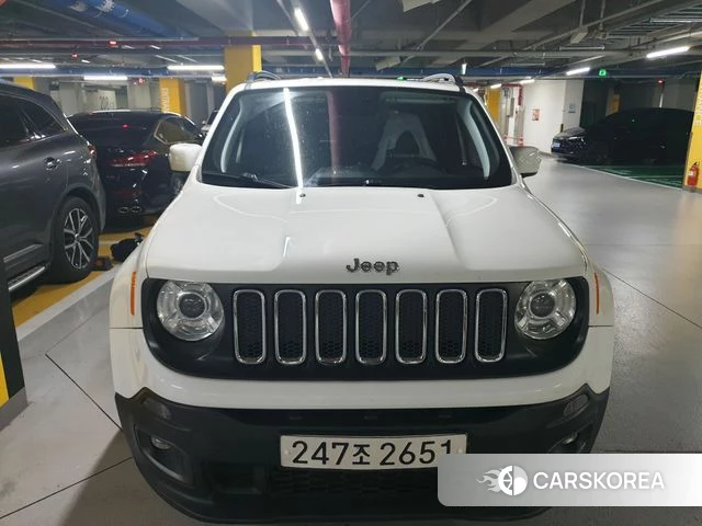 Jeep Renegade 2018 Белый из Кореи