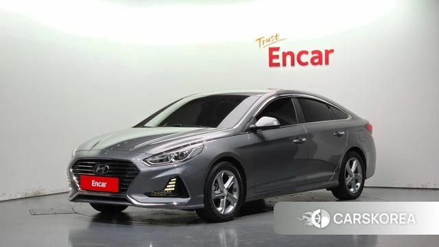 Hyundai Sonata New Rise 2018 Серебристо-серый из Кореи
