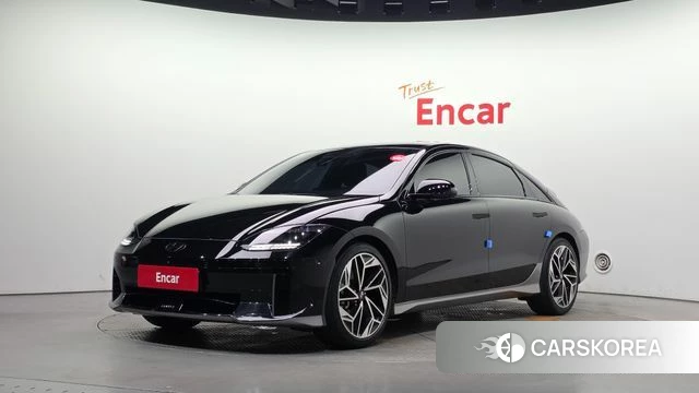 Hyundai Ionic 6 2022 Черный из Кореи