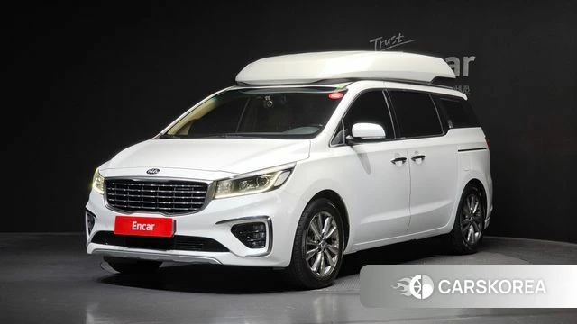 Kia The New Carnival 2018 Белый из Кореи