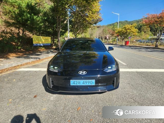 Hyundai Ionic 6 2022 Черный из Кореи