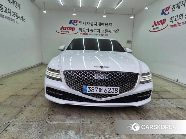 Genesis G80 (RG3) 2022 Жемчужный цвет из Кореи