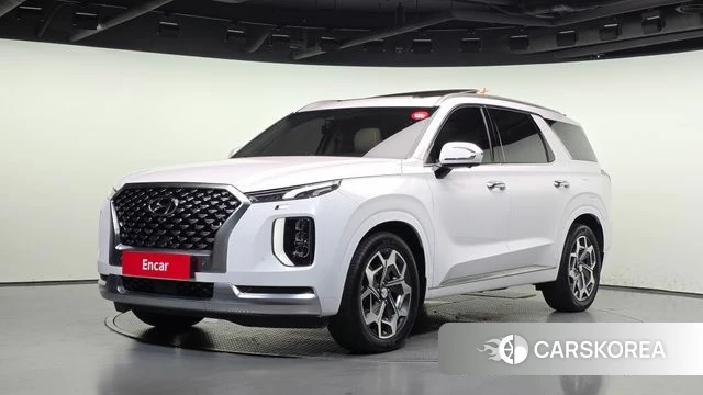 Hyundai Palisade 2021 Белый из Кореи