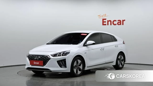 Hyundai The New Ionic Hybrid 2019 Белый из Кореи