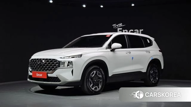 Hyundai The New Santa Fe 2022 Белый из Кореи