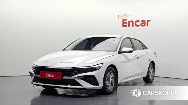 Hyundai The New Avante (CN7) 2023 Белый из Кореи