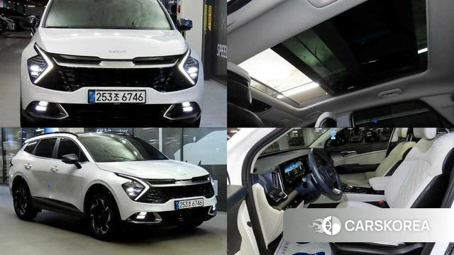 Kia Sportage 5th Generation 2021 Белый из Кореи