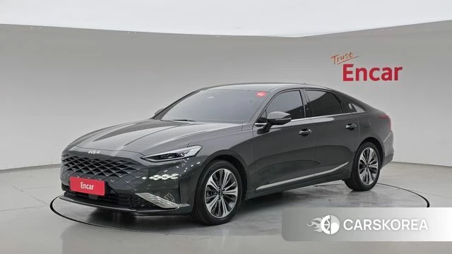 Kia K8 Hybrid 2022 Серый из Кореи