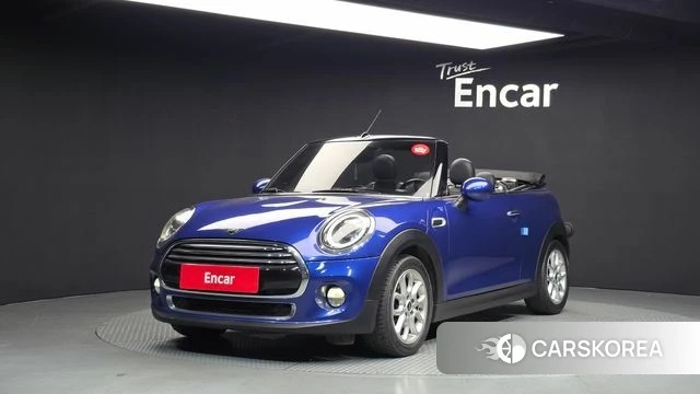 Mini Cooper Convertible 2019 Синий из Кореи