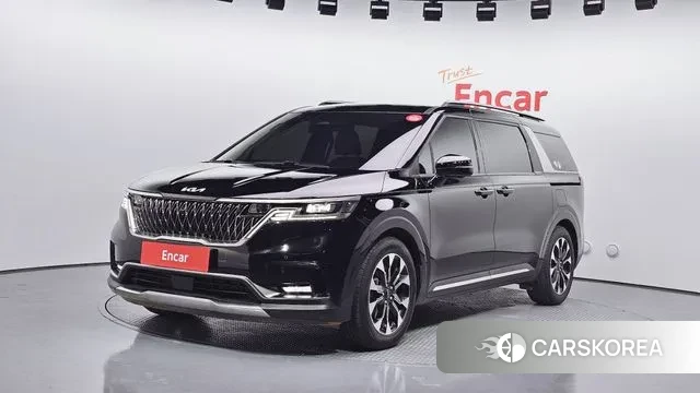 Kia Carnival 4th generation 2023 Черный из Кореи