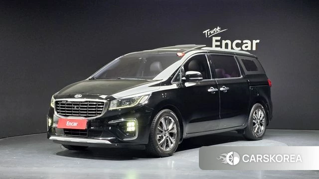 Kia The New Carnival 2018 Черный из Кореи