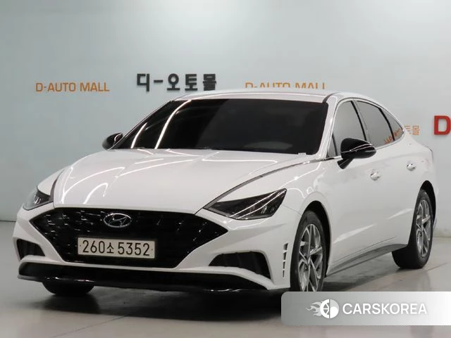 Hyundai Sonata (DN8) 2022 Белый из Кореи