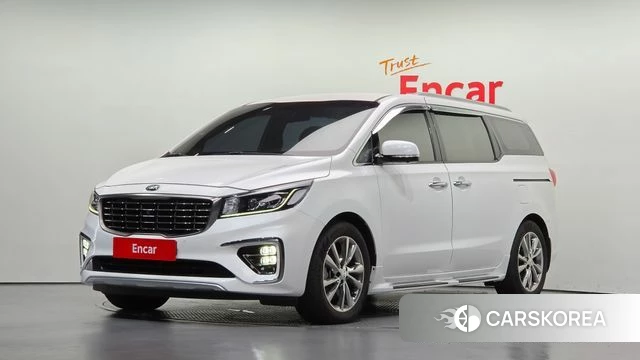 Kia The New Carnival 2020 Белый из Кореи