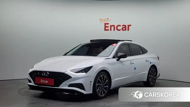 Hyundai Sonata (DN8) 2019 Белый из Кореи