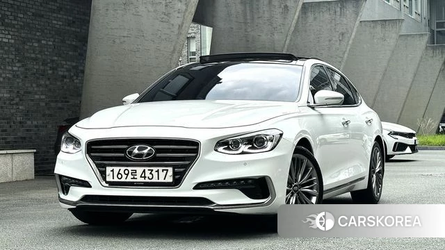 Hyundai Grandeur IG 2018 Белый из Кореи