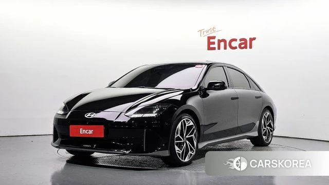 Hyundai Ionic 6 2022 Черный из Кореи