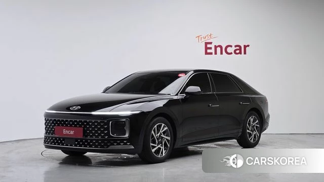 Hyundai Grandeur (GN7) 2023 Черный из Кореи
