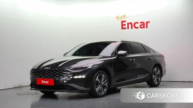 Kia K8 Hybrid 2021 Серый из Кореи
