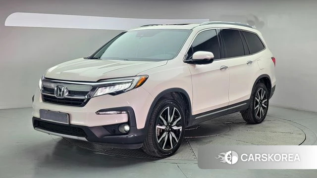 Honda Pilot 3rd generation 2019 Белый из Кореи