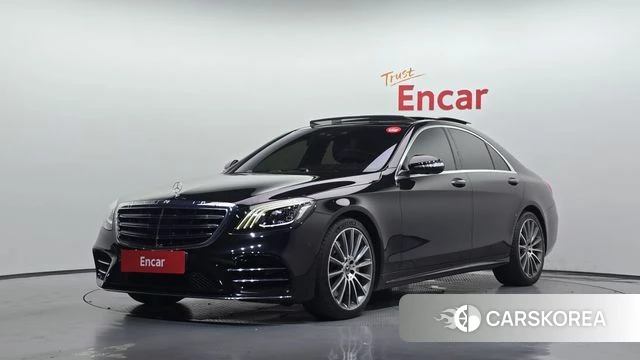 Mercedes-Benz S-Class W222 2018 Черный из Кореи