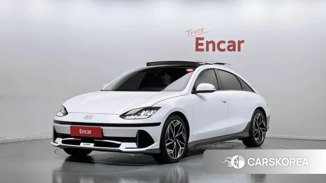 Hyundai Ionic 6 2022 Белый из Кореи