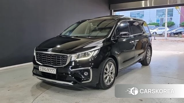 Kia The New Carnival 2019 Черный из Кореи