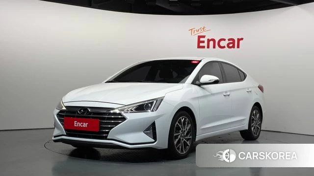 Hyundai The New Avante AD 2019 Белый из Кореи