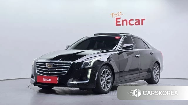 Cadillac CTS 3rd generation 2018 Черный из Кореи