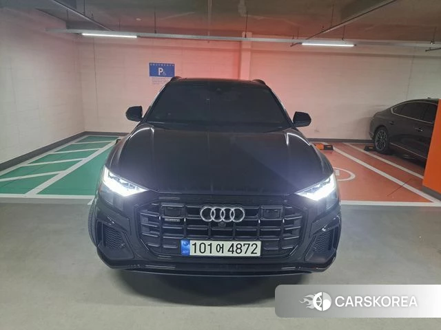 Audi Q8 (4M) 2021 Черный из Кореи