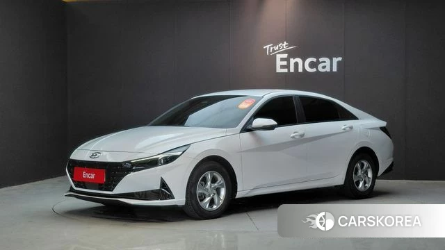 Hyundai Avante (CN7) 2022 Белый из Кореи, фото 2
