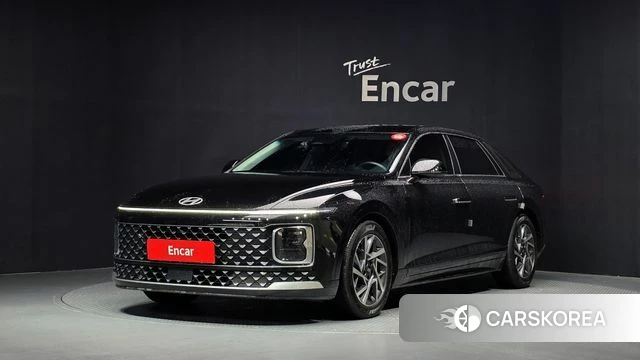 Hyundai Grandeur (GN7) 2023 Черный из Кореи