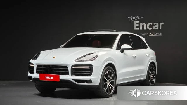 Porsche Cayenne (PO536) 2023 Белый из Кореи