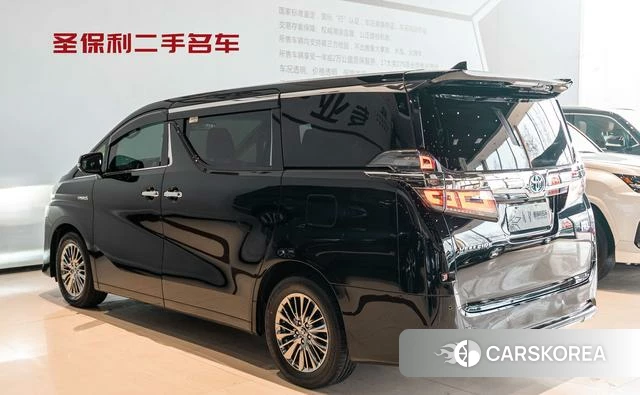 Toyota Vellfire 2021 Черный из Китая