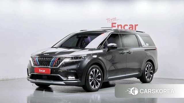 Kia Carnival 4th generation 2021 Серый из Кореи