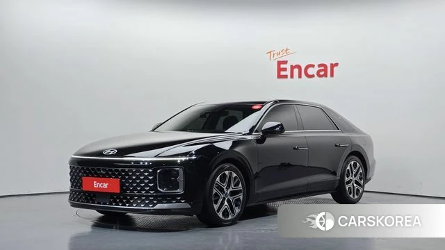 Hyundai Grandeur (GN7) 2023 Черный из Кореи