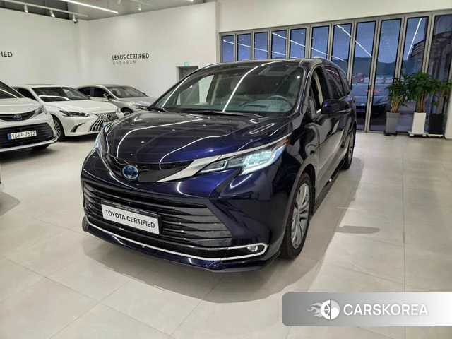 Toyota Sienna 4th Generation 2025 Синий из Кореи
