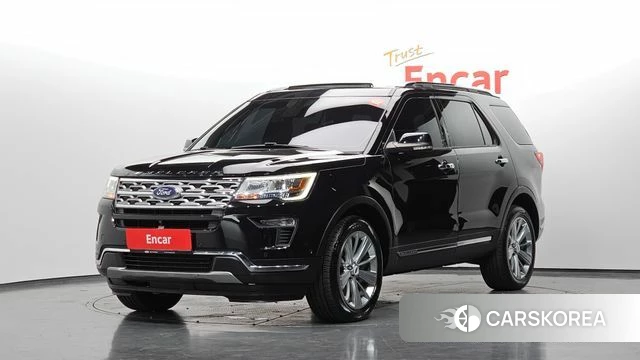 Ford Explorer 2019 Черный из Кореи