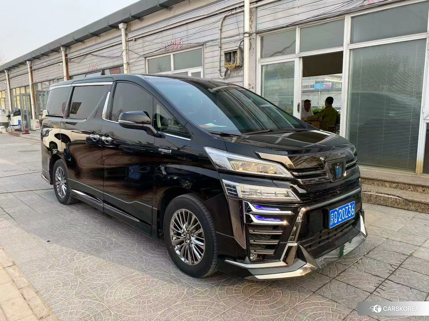 Toyota Vellfire 2022 Черный из Китая