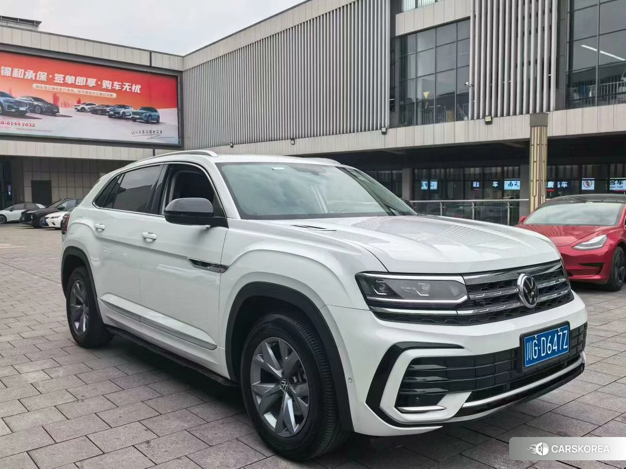 Volkswagen Teramont 2021 Белый из Китая