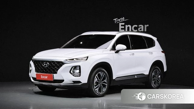 Hyundai Santa Fe TM 2020 Белый из Кореи