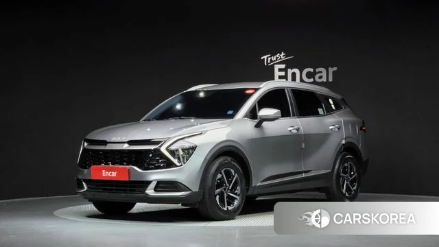 Kia Sportage 5th Generation Hybrid 2023 Серый из Кореи