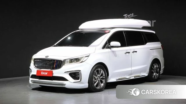 Kia The New Carnival 2018 Белый из Кореи