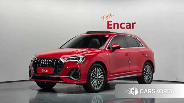 Audi Q3 (F3) 2022 Красный из Кореи